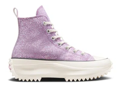 Converse Wmns Run Star Hike Platform High 'glitter' In Purple