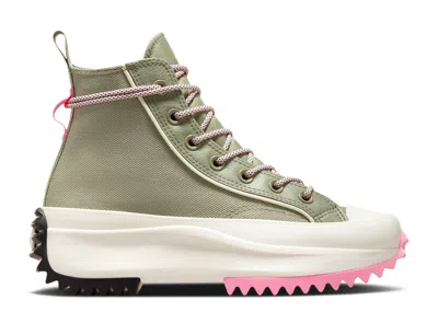 Converse Wmns Run Star Hike Platform High 'utility Twist' In Green