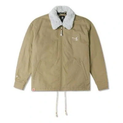 Converse Cool City Yotr Jacket 'tan' In Green
