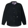 Converse Corduroy Button Shirt 'black'