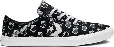 Pre-owned Converse Costa Ox Hello Kitty (women's) Sneakers In Black/white