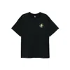 Converse Polyester T Shirts In Black