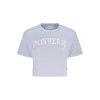 Converse Purple Cotton Women T-shirt