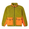 Converse Counter Climate Sherpa Jacket 'moss' In Green