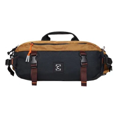 Converse Counter Climate Sling Pack Waist Bag 'black Brown' In Multi