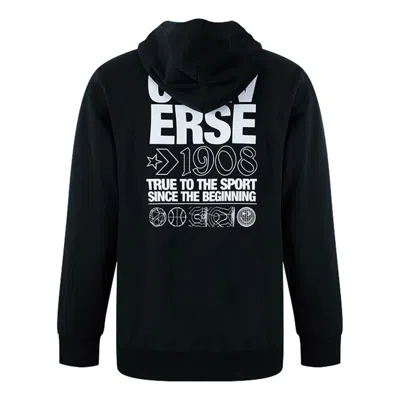 Converse Court Graphic Hoodie 'black'
