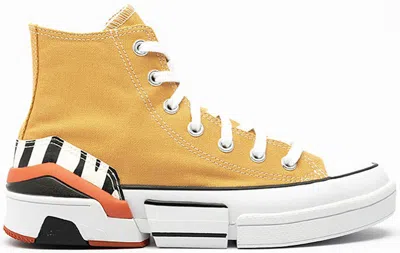 Pre-owned Converse Cpx70 Yellow (women's) Sneakers In Zinc Yellow/black/egret In Multi