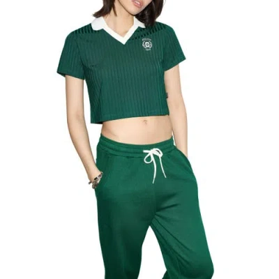 Converse Crest Polo In Green