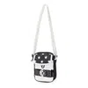 Converse Cross Body Diagonal Bag 'white Black'