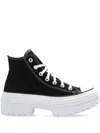 Converse Black Chuck Taylor All Star Lugged Platform Sneakers In 黑色