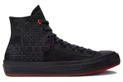 Pre-owned Converse Ctas 70 Hi Black Chile Cny Chinese Year Shoes 170584c Mens 10