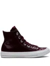 Converse Ctas Hi Sneakers In Red