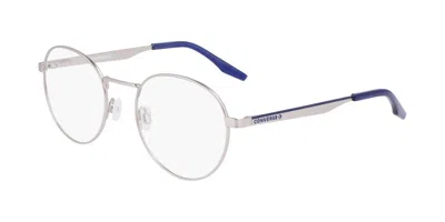 Converse Cv1010 Men's Glasses, Silver, Size 55