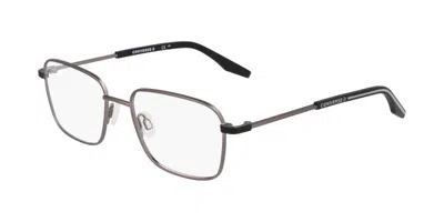 Converse Cv1022y Men's Glasses, Gunmetal, Size 48 In Gray