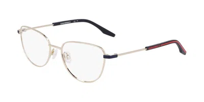 Converse Cv1023y Women's Glasses, Gold, Size 49
