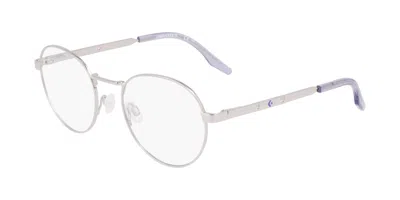 Converse Cv1025 Men's Glasses, Silver, Size 50