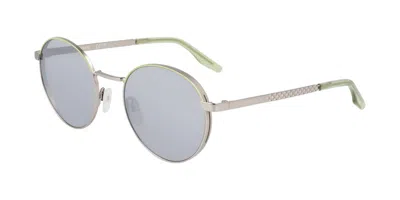 Converse Cv107s Foxing Ii 045 Women's Sunglasses Silver Size 51