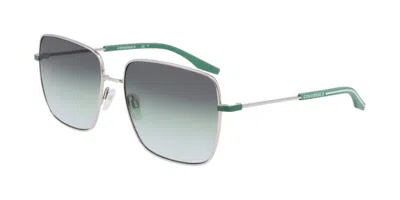 Converse Cv109s Accelerate 045 Women's Sunglasses Silver Size 59