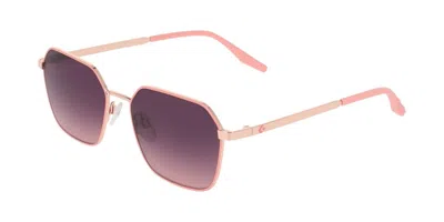 Converse Cv113s 679 Men's Sunglasses Gold Size 54 In Transparent