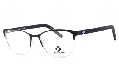 Converse Cv3017 Rectangular Metal Eyeglasses In Black