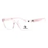 Converse Ladies Pink Rectangular Eyeglass Frames Cv5017 In Pink
