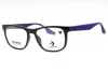 Converse Men's Black Rectangular Eyeglass Frames Cv5077 In Blue
