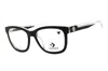 Converse Cv5118n Rectangular Acetate Eyeglasses In Black
