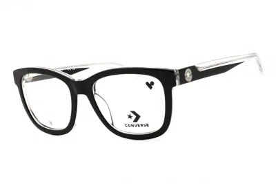 Converse Cv5118n Rectangular Acetate Eyeglasses In Black