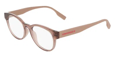 Converse Cv5141 255 Women's Glasses Brown Size 49 - Free Lenses - Blue Light Block Available In Orange