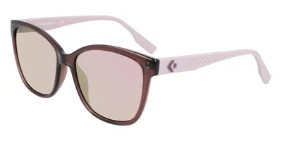 Converse Cv518s Force 515 Occhiali Da Sole Marroni Per Uomo In Green