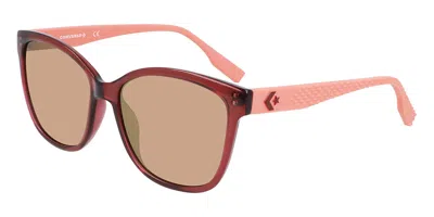 Converse Cv518s Force 601 Occhiali Da Sole Rossi Per Uomo In Red