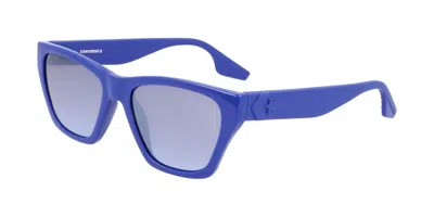Converse Cv537s Recraft 432 Women's Sunglasses Blue Size 54