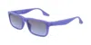 Converse Restore 54mm Rectangular Sunglasses In Purple