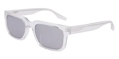 Converse Cv552s Fluidity 970 Men's Sunglasses Clear Size 52 In Gray