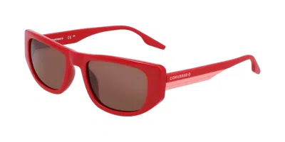 Converse Cv566s 613 Women's Sunglasses Red Size 53
