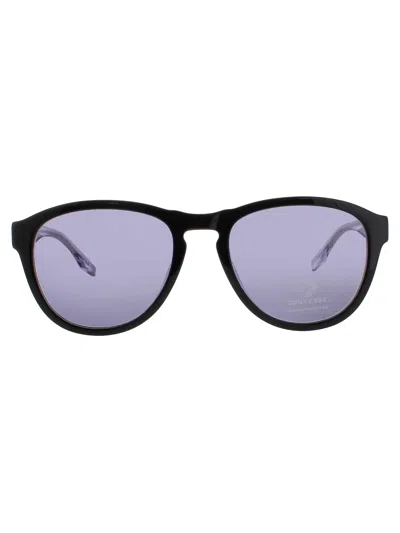 Converse Cv567 S Sunglasses In Black/clear - Purple Tint