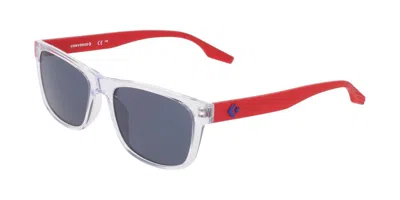 Converse Cv584s 970 Men's Sunglasses Clear Size 55 In Gray