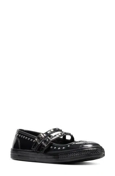 Converse Dainty Mary Jane Oxford Sneaker In Black