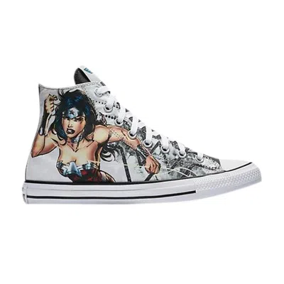 Pre-owned Converse Dc Comics X Chuck Taylor All Star High 'wonder Woman' | White | Men's Size 4