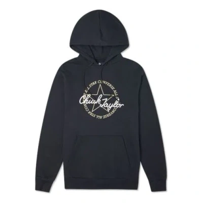Converse Deconstructed Chuck Patch Pullover Hoodie 'black'
