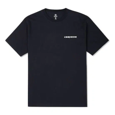Converse Desert Graphic Tee 'black' In Blue