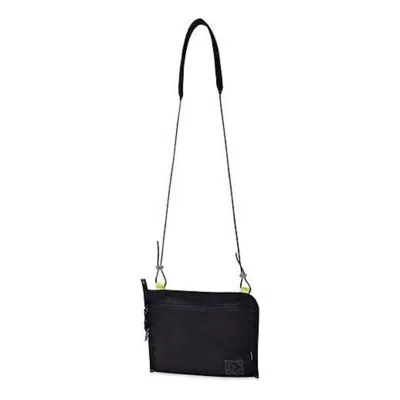Converse Diagonal Bag 'black' In Blue