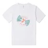 Converse Distorted Patch T-shirt 'white Orange Teal'