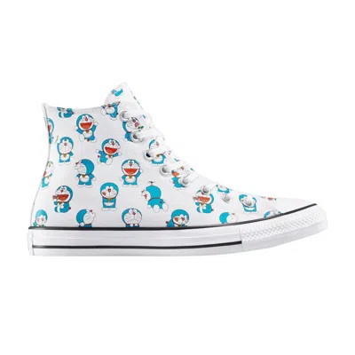 Pre-owned Converse Doraemon X Chuck Taylor All Star High 'allover Doraemon Print' | White | Men's Size 7.5