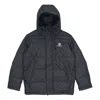 Converse Down Fill Puffer Aop Jacket 'black'