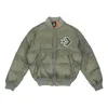 Converse Down Jacket 'green' In Gray