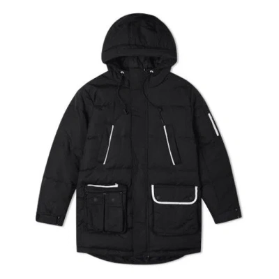 Converse Down Mid Length Jacket Asia Sizing 'black'