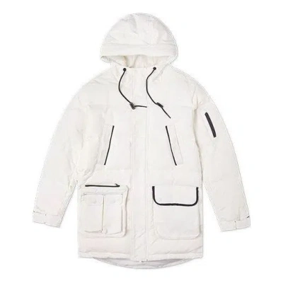Converse Down Mid Length Jacket 'white'