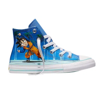Pre-owned Converse Dragon Ball Z X  Chuck Taylor All Star High Gs 'fusion' | Blue | Kid's Size 13