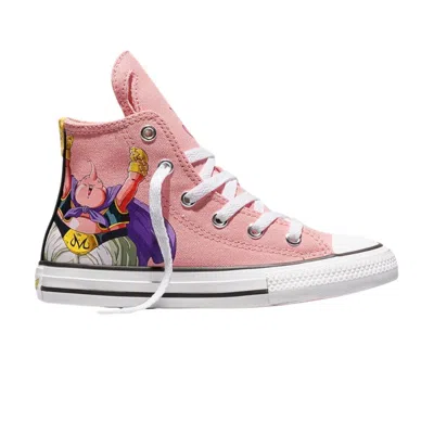 Pre-owned Converse Dragon Ball Z X  Chuck Taylor All-star Gs 'majin Buu' | Pink | Kid's Size 3
